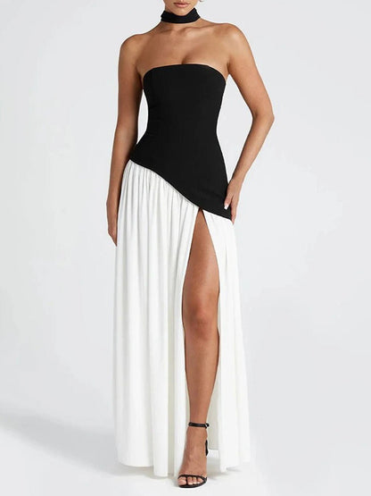 Wren Slim Ribbon Maxi Dress